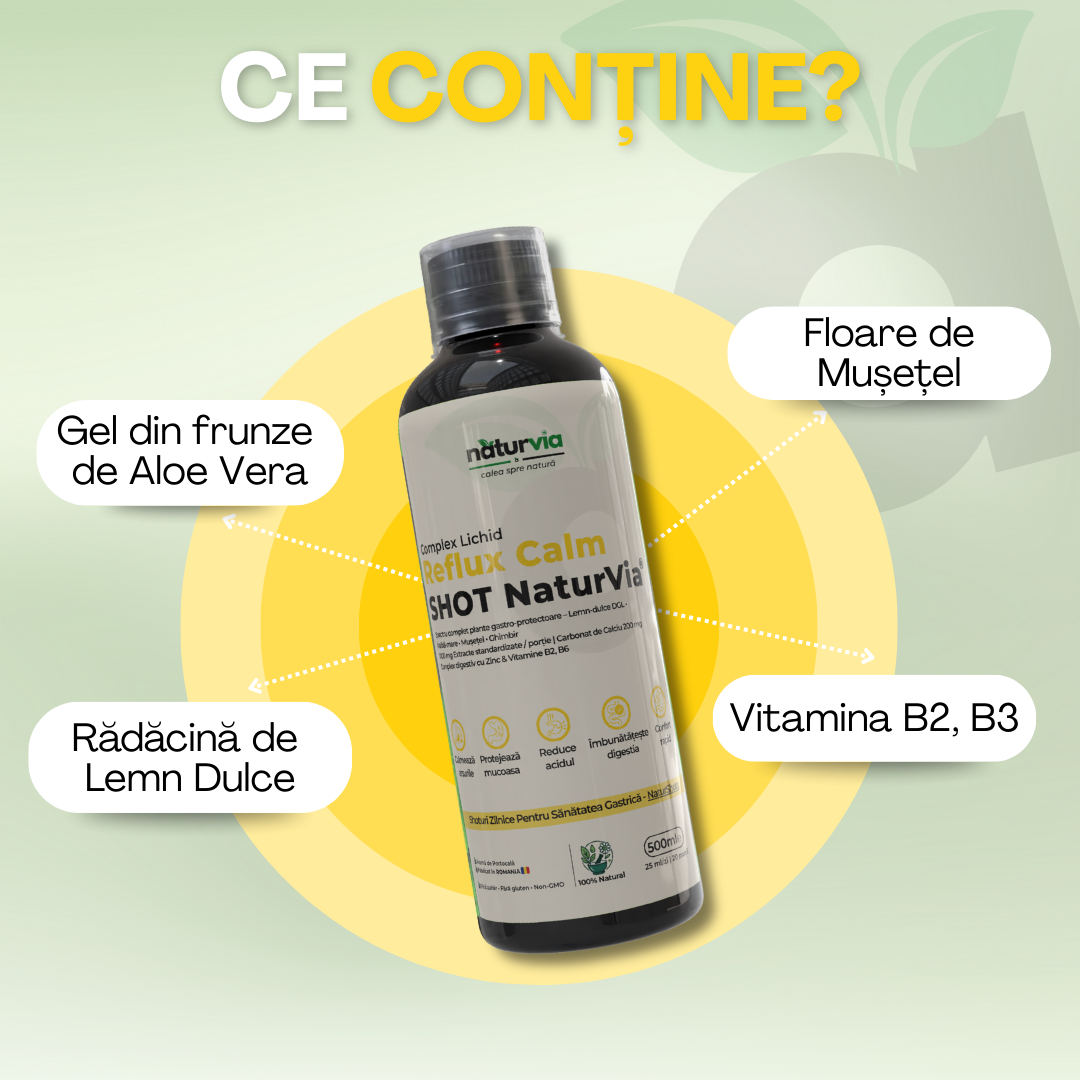 Complex Lichid Reflux Calm SHOT - NATURVIA®️